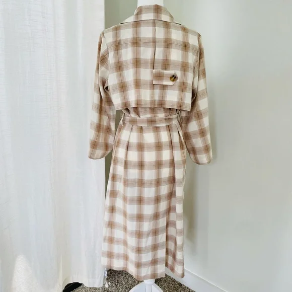 Cara Santana She Loves The Attention Plaid Trench - Picture 9 of 14